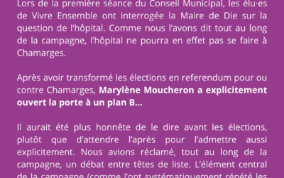 À peine élue, la majorité s’apprête-t-elle à reculer sur l’hôpital ?