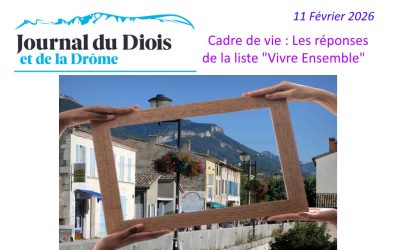 Questions Cadre de vie : Nos réponses dans le JDD du 11/02/2026